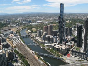 Melbourne von oben