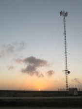 Sonnenaufgang über; Nullarbor